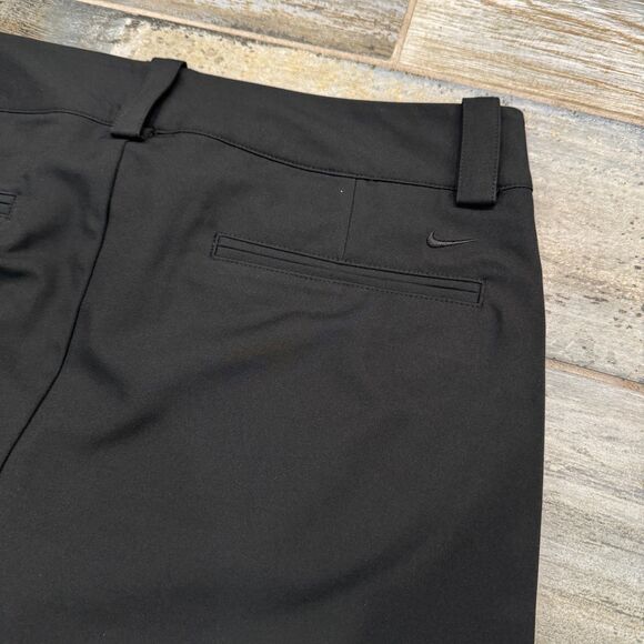 Nike Golf, Dri-Fit Black Golf Skirt, Skort Lined, Front and Back Pockets Size 10 - Picture 8 of 8